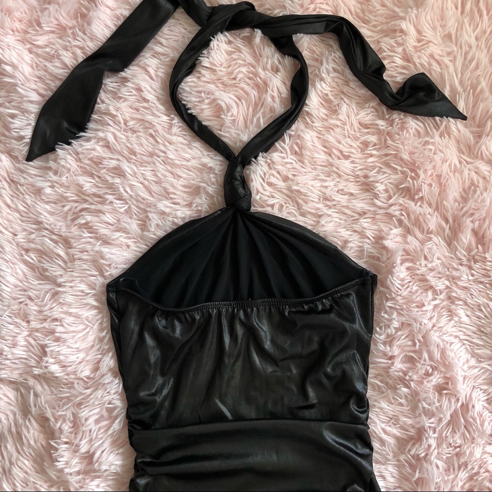 Halter Ruched Dress - Picture 5 of 6